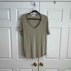 Urban Outfitters Project Social T Sage Green Short Sleeve T-Shirt Size S